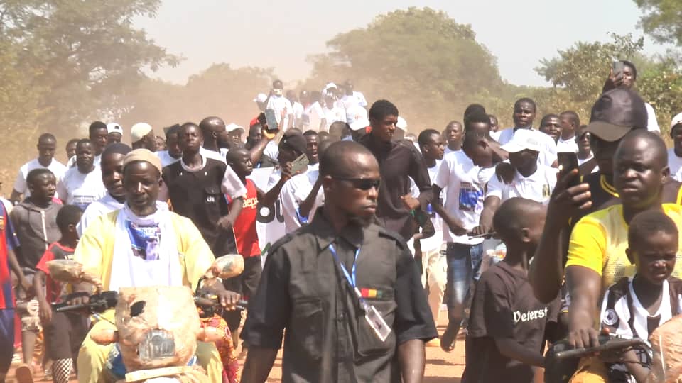 KANKAN-KOMAH : marche pacifique et lecture du Saint Coran en l’honneur du président Mamadi Doumbouya