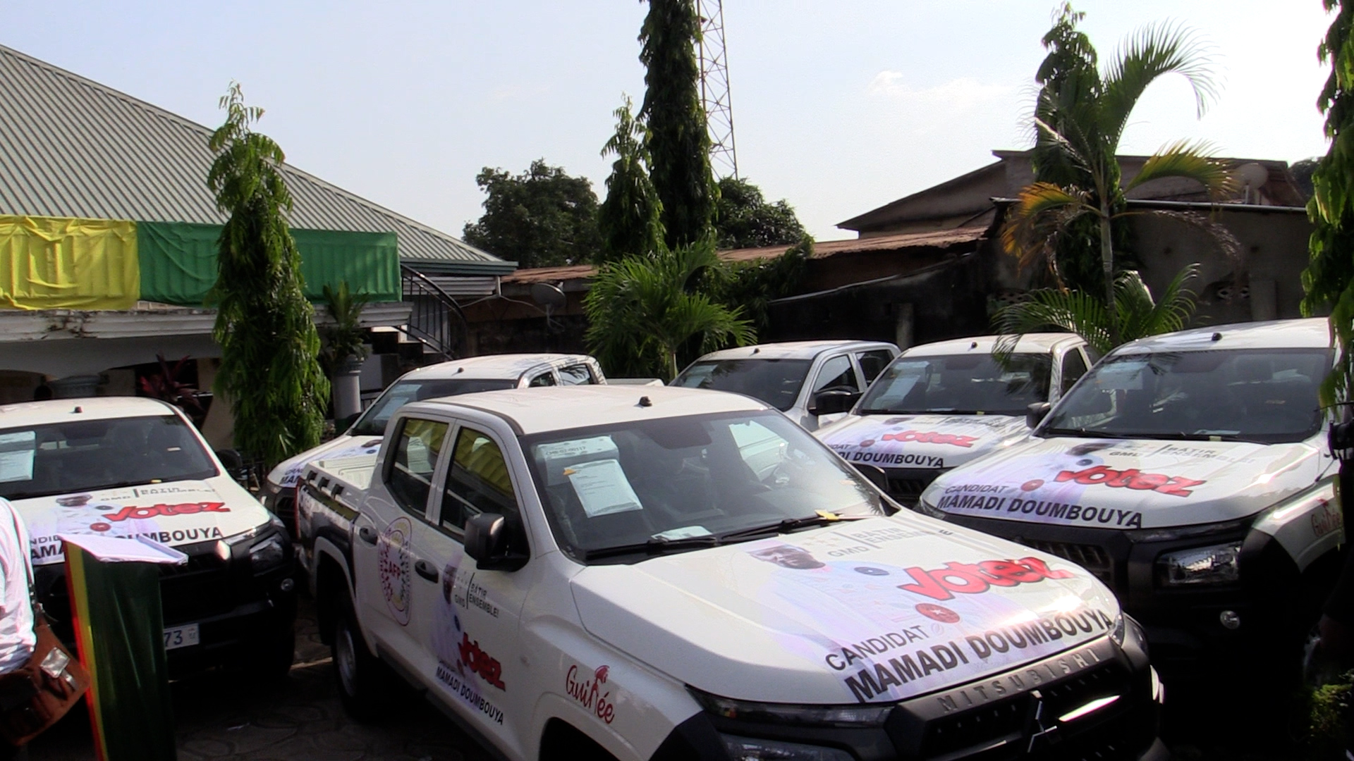 Campagne présidentielle 2025 : l’AFP reçoit un don logistique de 10 pickups