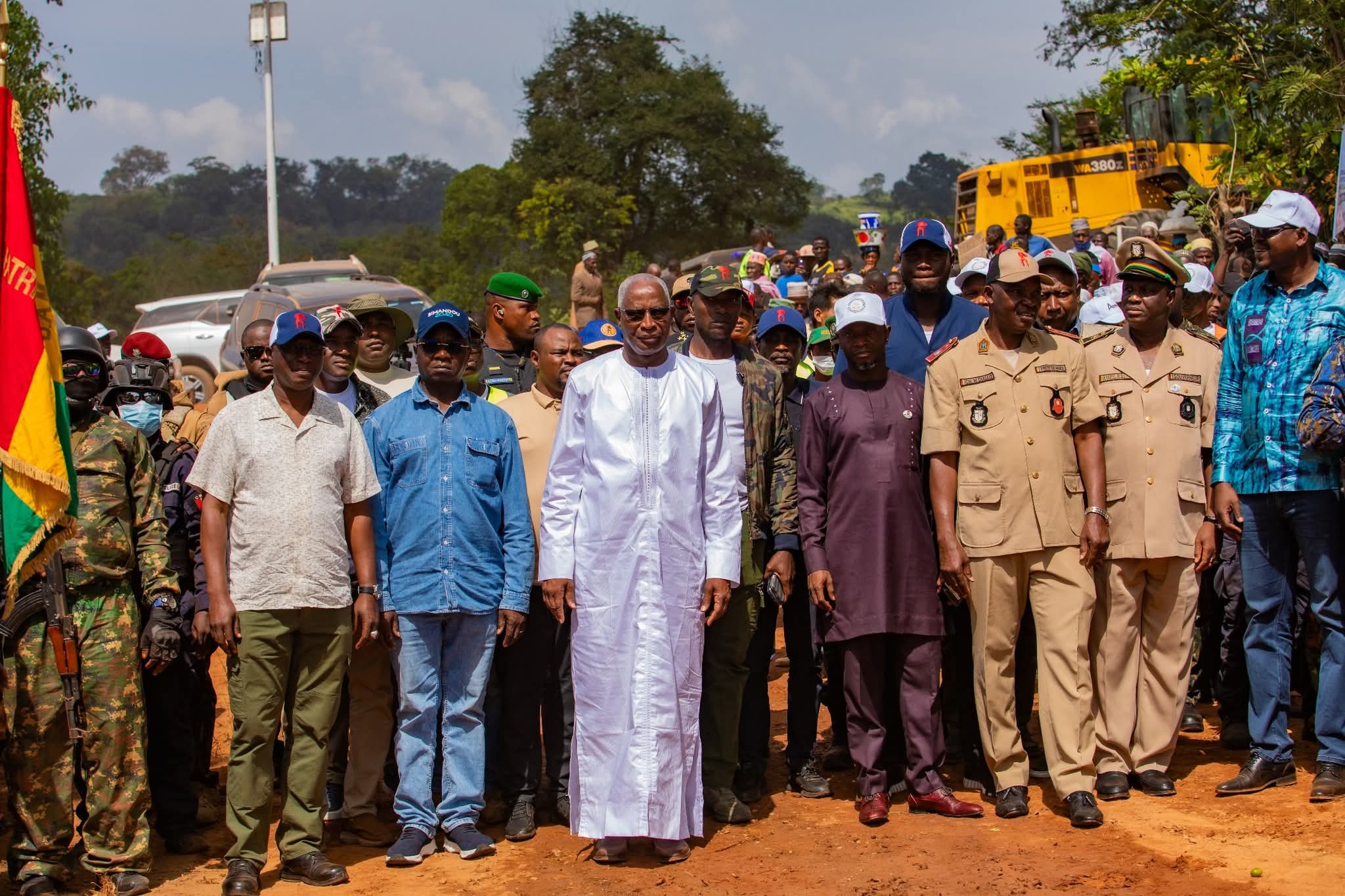 Infrastructures : lancement officiel des 187 km de bitume sur l’axe Mamou–Faranah