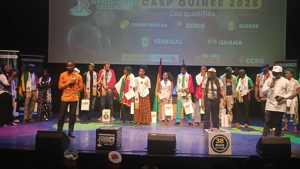 Conakry: la coupe d’Afrique de Slam-poésie baisse ses rideaux sur une note satisfaisante